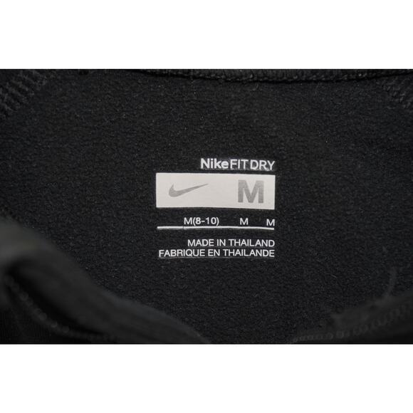 Nike Fit Dry Black Full Zip Running Jacket Women’s M Thumbholes Performance - Picture 4 of 6